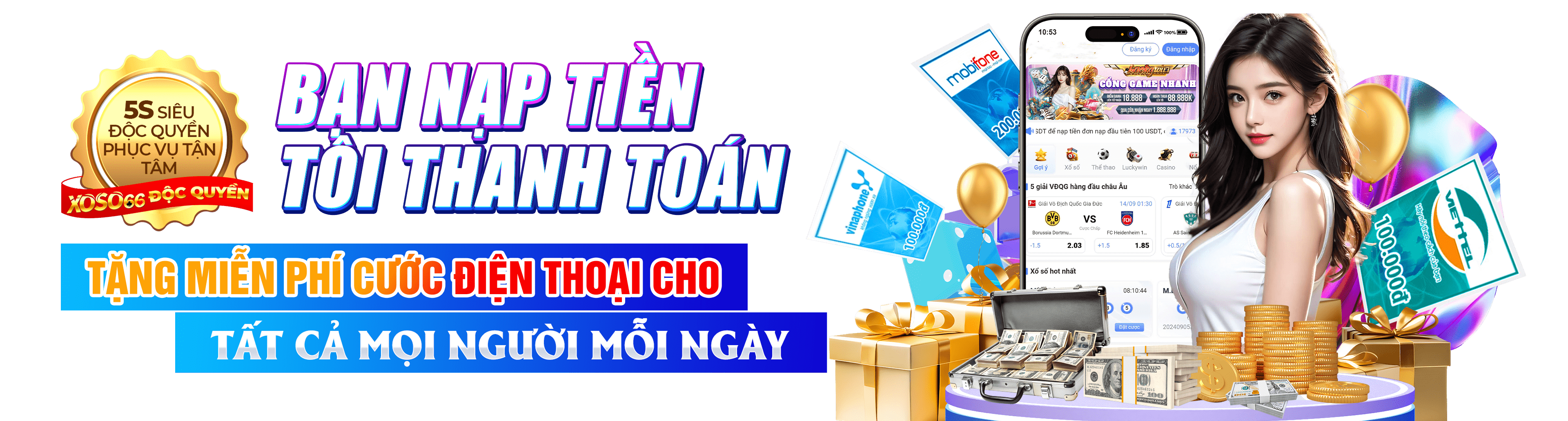 Hình ảnh quảng cáo của gen88 hiển thị nền tảng và các lợi ích