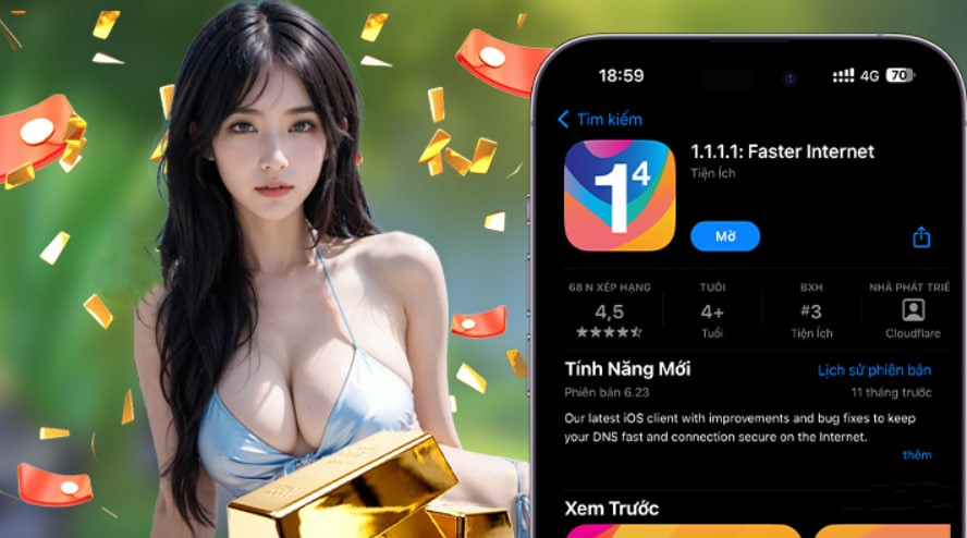 Hình ảnh quảng cáo của gen88 hiển thị nền tảng và các lợi ích